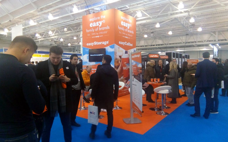 easyGroup feature at the British and International Franchise Exhibition, london Olympia